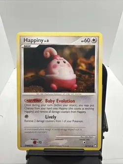 Pokemon Happiny Mysterious Treasures Uncommon Basic 52/123 Regular 60HP (LP) - Image 1