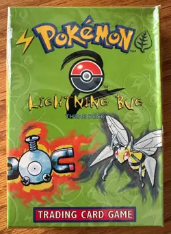 1999 Pokemon Lightning Bug Theme Deck, w/ Holo Chansey, New Sealed & Unopened - Image 1