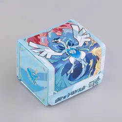 Game Card Storage Box Pokemon Blue Lugia Hard Case Holder PTCG Desk Game Case - Image 1