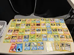 Pokemon 2000 Neo Genesis Card Lot - 68 Cards - WOTC - Commons/Uncommons - Image 1