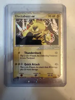 Electabuzz ex 97/109 Ruby and Sapphire Ultra Rare EX 90 HP Holo Basic Pokemon - Image 1