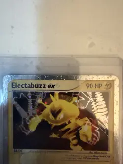 Electabuzz ex 97/109 Ruby and Sapphire Ultra Rare EX 90 HP Holo Basic Pokemon - Image 2