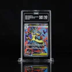 2025 Pokemon Mega Evolution 160/132 Mega Lucario EX Ultra Rare TAG 10 (961) - Image 1