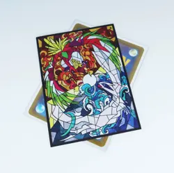 60PCS Trading Card Pokemon TCG Eevee Card Sleeves 67X92mm Standard Size - Image 2