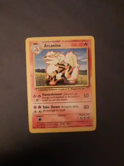 Pokemon Card TCG Arcanine Base Set 23/102 VLP - Image 4
