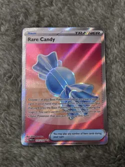 Rare Candy 175/132 Pokemon TCG Mega Evolution Full Art Holo Ultra Rare - Image 1
