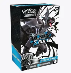 Pokemon TCG Scarlet Violet Black Bolt Booster Bundle New Sealed - Image 1