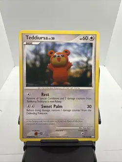 Pokemon Teddiursa Mysterious Treasures 105/123 (LP) - Image 1