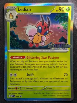 Ledian - SVP133 Stellar Crown Black Star Promo (Pokemon) - Image 1