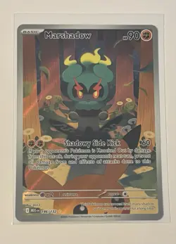 Pokemon Marshadow Me01: Mega Evolution 146/132 Illustration Rare Holo - Image 1