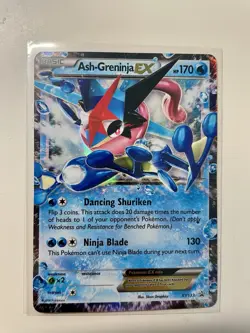 Pokemon TCG Ash-Greninja EX XY133 Blackstar Promo 2016 - Image 1