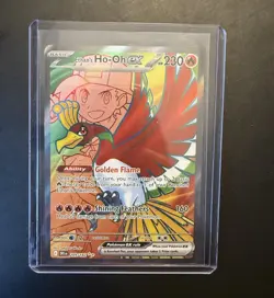 Pokemon Ethan's Ho-Oh ex Holo #209/182 SV10: Destined Rivals Near Mint or Better - Image 1