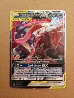 Greninja & Zoroark GX 107/214 Pokemon TCG - Unbroken Bonds - Image 1