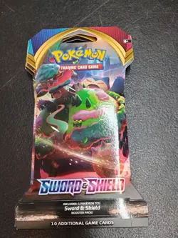 Pokemon Sword & Shield Base Set Sleeved Packs LOT OF 8 PACKS Sealed - Image 4