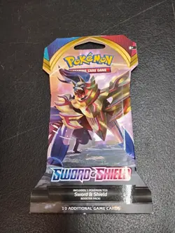 Pokemon Sword & Shield Base Set Sleeved Packs LOT OF 8 PACKS Sealed - Image 5