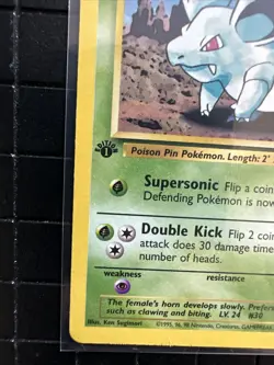 Carte Pokemon Nidorina 40/64 Edition 1 Jungle Wizards FR - Image 2
