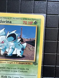 Carte Pokemon Nidorina 40/64 Edition 1 Jungle Wizards FR - Image 4