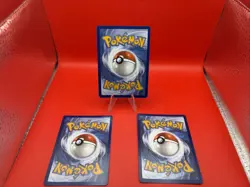 Oddish 001 + Gloom 002 + Vileplume 003 Pokemon Phantasmal Flames Cosmos Holo Set - Image 2