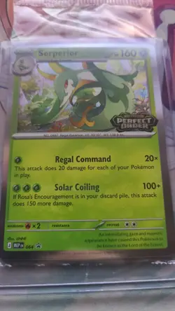 Pokemon Perfect Order STAFF PreRelease Promos - SEALED SET OF 4 - Image 1