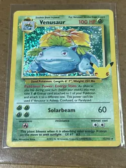Venusaur - Holo Rare - 15/102 - Celebrations 25th Classic Collection - Pokemon - Image 1
