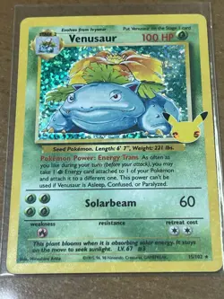 Venusaur - Holo Rare - 15/102 - Celebrations 25th Classic Collection - Pokemon - Image 3