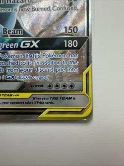 Pokemon TCG Celebi & Venusaur GX SM167 Sun & Moon Promo Tag Team Holo Ultra Rare - Image 5