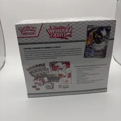 Pokemon TCG Scarlet & Violet White Flare ETB Elite Trainer Box Sealed - Image 3