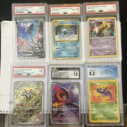 Pokemon Slab Lot - 5 Pokemon Slabs PSA and CGC - Image 1