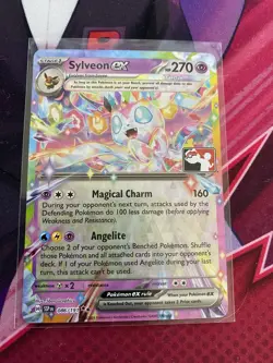 Play! Pokemon Prize Pack Series 7 Surging Sparks 086/191 Sylveon ex - Image 1