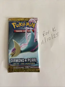 Pokemon Diamond And Pearl Booster Pack Sealed - Image 1