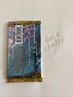 Pokemon Diamond And Pearl Booster Pack Sealed - Image 2
