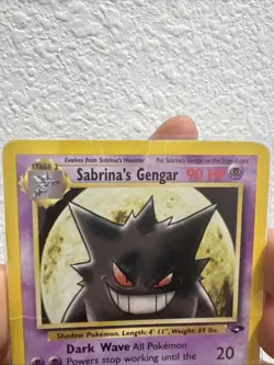 Sabrina's Gengar 29/132 Gym Challenge Unlimited Pokemon TCG Non-Holo Rare - Image 3