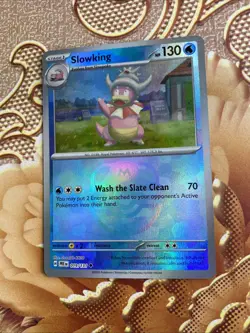 Slowking 019/131 SV Prismatic Evolutions Master Ball Reverse Holo Pokemon MINT - Image 1