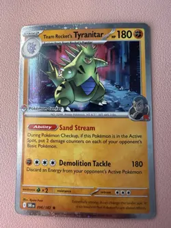 Tyranitar Destined Rivals Promo Pokemon Center Stamped - Image 1