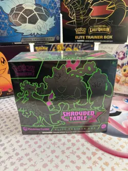 Pokemon Shrouded Fable Pokemon Center Exclusive ETB Elite Trainer Box - Image 1