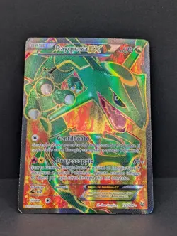 Rayquaza EX Full Art 123/124 Dragons Exalted Holo Rare Pokemon TCG ITALIAN MP+ - Image 3