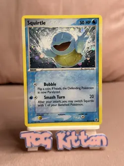 Squirtle 83/112 EX FireRed & LeafGreen 2004 - Reverse Holo LP -Pokemon TCGKITTEN - Image 1