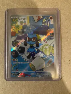 Pokemon Scarlet & Violet EX Riolu #086/078 Japanese Edition - Image 1