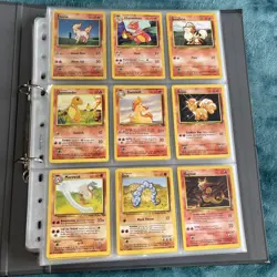 Old Vintage Wotc Pokemon Tcg Binder Bundle Joblot X164 Cards No Duplicates - Image 3