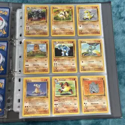 Old Vintage Wotc Pokemon Tcg Binder Bundle Joblot X164 Cards No Duplicates - Image 4