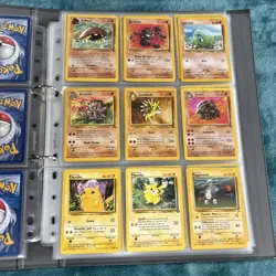 Old Vintage Wotc Pokemon Tcg Binder Bundle Joblot X164 Cards No Duplicates - Image 5