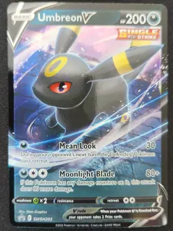 Umbreon V SWSH203 Sword & Shield Black Star Promos Ultra Rare Holo Pokemon NM - Image 1