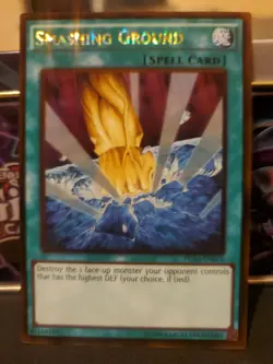 Smashing Ground - PGL2-EN075 - Gold Rare - 1st Edition card lot - Image 1