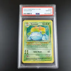 PSA 10 Venusaur 003/034 Classic Collection English Holo Graded Pokemon Card - Image 1