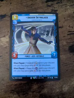 Star Wars Unlimited Anakin Skywalker Champion of Mortis Card 070/264 LOF SWU - Image 1