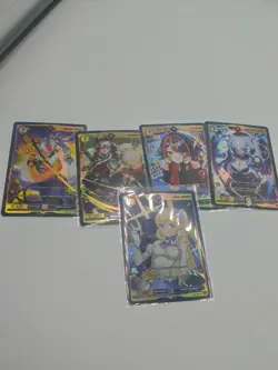 VCard Divine Chaos: First Edition 9 Holo Rare Cards: Element Electric - Image 1