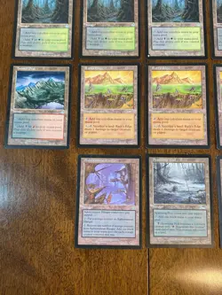 Lot of 18 Land & Legendary Land Magic the Gathering Cards MTG Vintage - Image 2