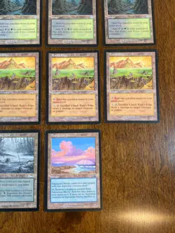 Lot of 18 Land & Legendary Land Magic the Gathering Cards MTG Vintage - Image 3