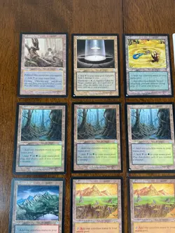 Lot of 18 Land & Legendary Land Magic the Gathering Cards MTG Vintage - Image 5