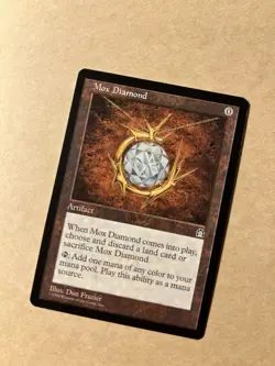 Mox Diamond Stronghold MTG Magic: The Gathering Rare Card, Vintage NM Condition - Image 1